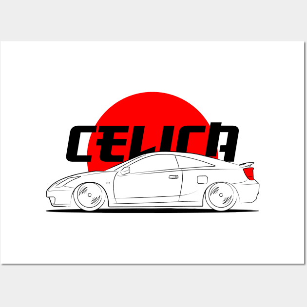 Celica JDM Wall Art by GoldenTuners